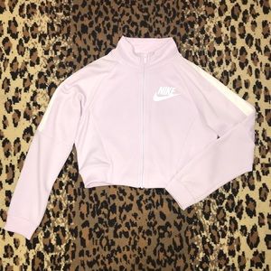 Lavender Nike Cropped Jacket
